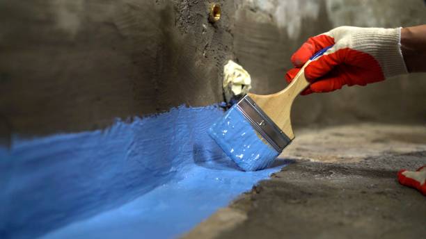 Professional waterproofing crew in Mears, Mears, MI